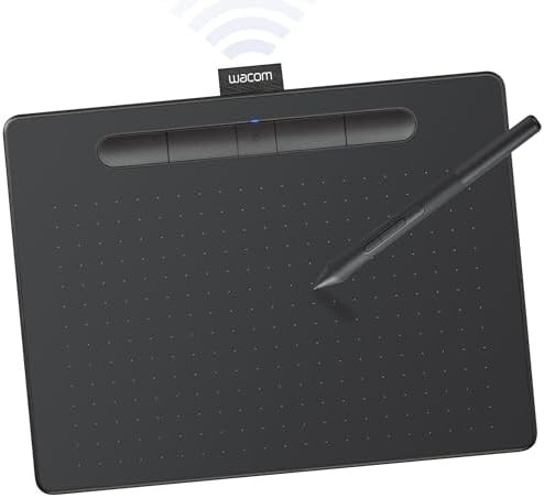 Intuos medium bluetooth black drawing tablet