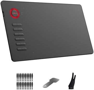 Ten by six inch tablet with twelve hot keys