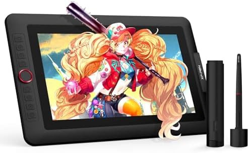 Laminated thirteen inch display with high pressure sensitivity