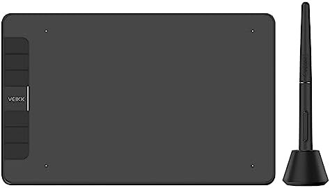 Small tablet with battery free stylus