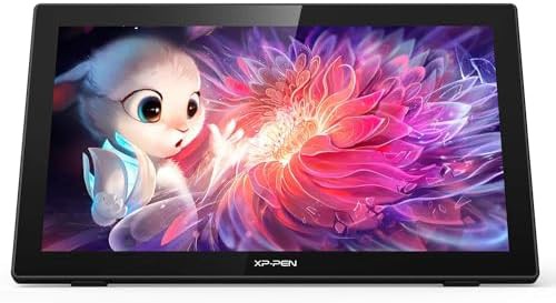 Large 21.5 inch pen display with adjustable stand