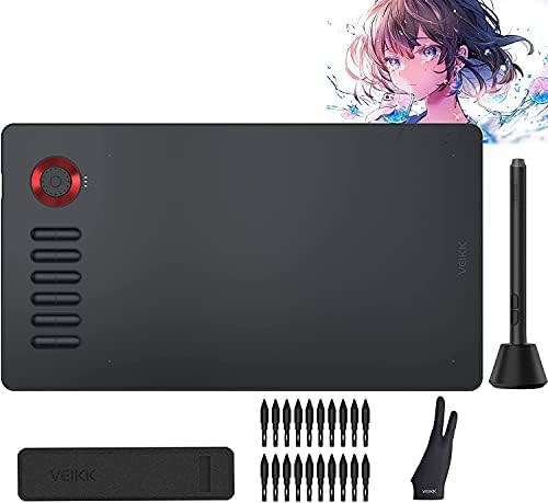 Graphics tablet with quick dial control