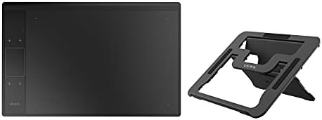 Ten by six graphics tablet with stand