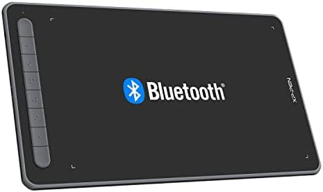 Black wireless drawing tablet with X3 smart chip