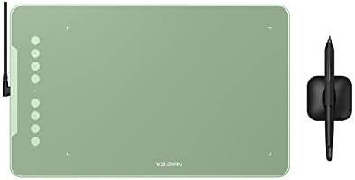Green 10 by 6.25 inch graphics tablet