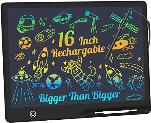Black sixteen inch rechargeable doodle board