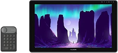 Large twenty two inch display with mini keydial