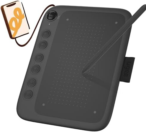 Mobile drawing tablet with six hot keys