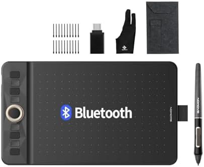 Bluetooth wireless tablet with control dial
