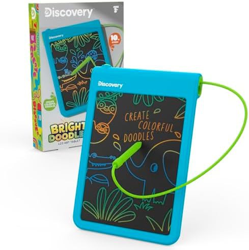 Bright doodles widescreen LCD art tablet