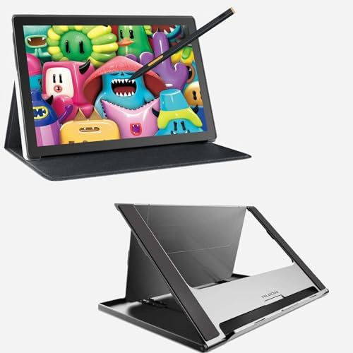 Standalone ten inch tablet with adjustable stand
