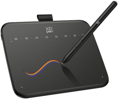 Small graphic tablet for teaching and editing