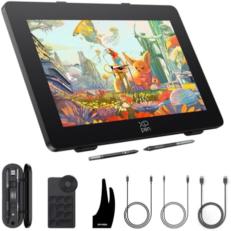 Large 4K drawing monitor with wireless keydial