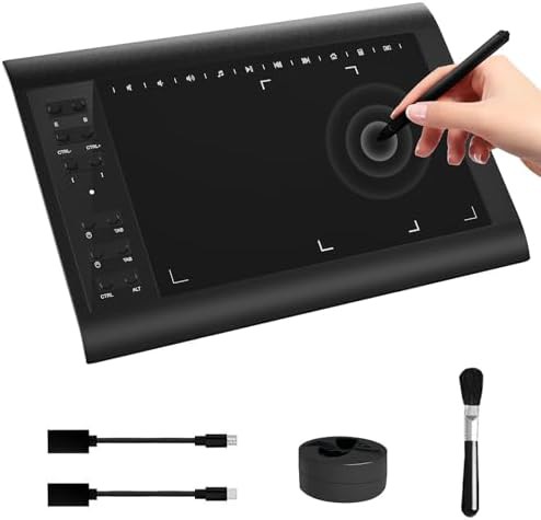 Large ten inch digital design pad