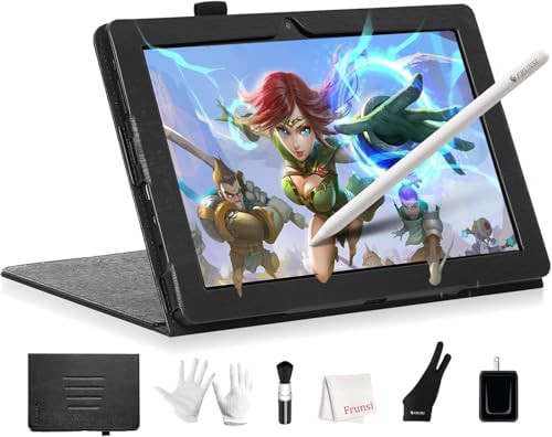 Portable eight inch standalone artist tablet