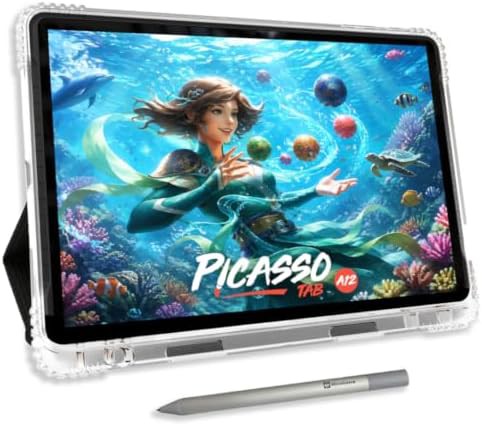 Twelve inch standalone tablet with glove