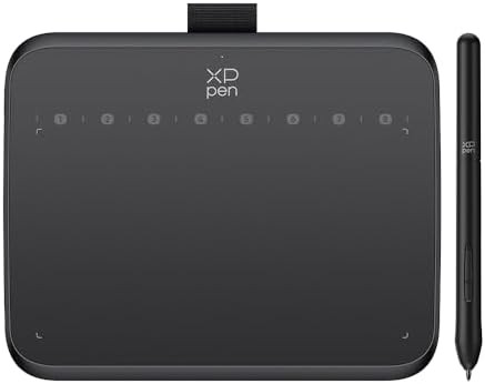 Beginner drawing tablet with sixty degree tilt