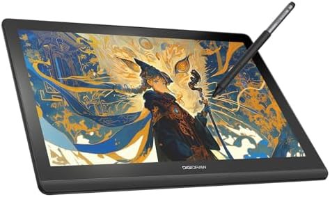 Pen display with thirteen inch screen