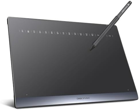 Bluetooth graphics tablet with high pressure sensitivity