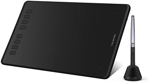 Beginner drawing tablet with battery free pen